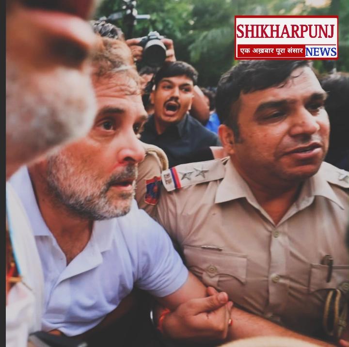 छात्रों के समर्थन में कांग्रेस का मार्च, राहुल गांधी सहित कई नेता हिरासत में